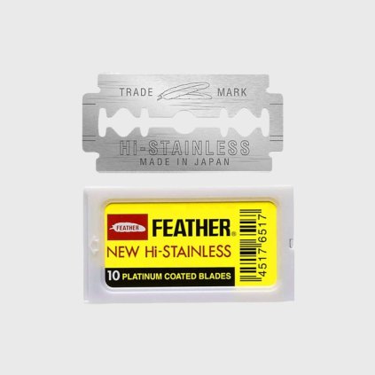Žiletky Feather New Hi Stainless Double Edge 10ks