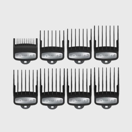 Prídavné hrebene WAHL 03171 600 Premium Set 8 ks + organizér