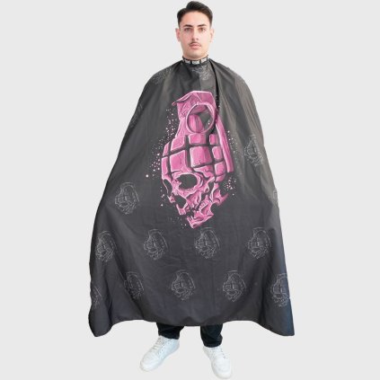 Blessed Grenade Barber Cape holičská pláštenka s neoprénom