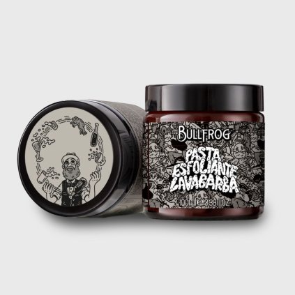 Bullfrog Drinking Bro exfoliačná čistiaca pasta na fúzy 100 ml