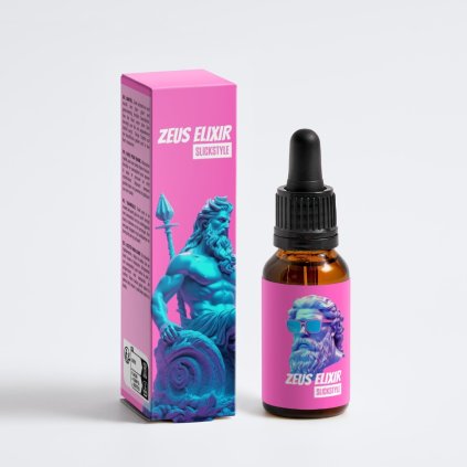 Slickstyle Zeus Elixir olej na fúzy 20 ml