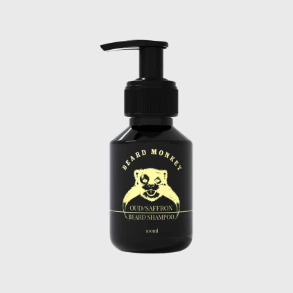 Šampón na fúzy Beard Monkey Oud Saffron 100 ml