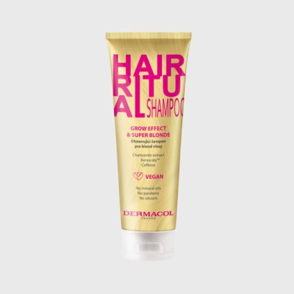 Dermacol Hair Ritual Shampoo šampón pre blond vlasy 250 ml