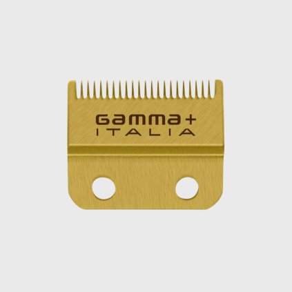 Gamma Piu Wide Fixed Gold Blade Fade náhradná hlava pre zastrihávače