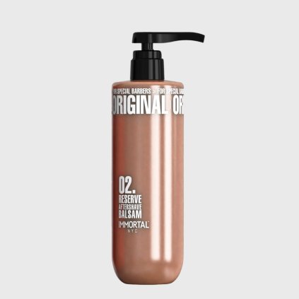 Immortal Reserve 02 Original Balzam po holení Pre špeciálne holičstvo Balzam po holení 500 ml