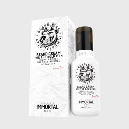 Immortal NYC Beard King Beard Cream krém na úpravu brady 100 ml