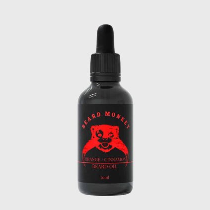 Olej na fúzy Beard Monkey Orange & Cinnamon 50 ml