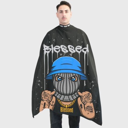 Blessed Cartoon Barber Cape