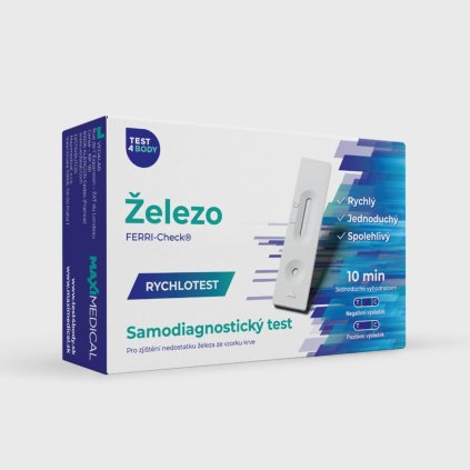 TEST4BODY Železo samodiagnostický rýchlosť z krvi
