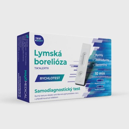TEST4BODY Lymská borelióza samodiagnostický rýchlost z krvi