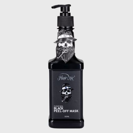 Hairotic Black Peel Off Mask čierna zlupovacia maska na tvár 500 ml