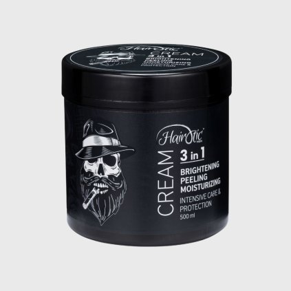 Hairotic Cream 3in1 univerzálny rozjasňujúci, čistiaci a hydratačný krém na tvár a telo 500 ml