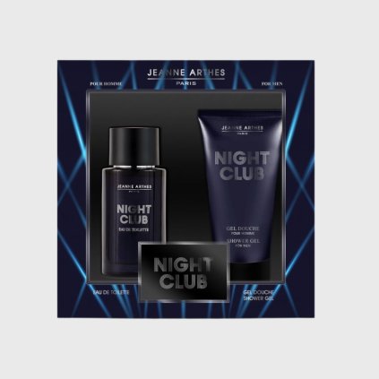 Jeanne Arthes Pánska darčeková sada Night Club Korenie, Bergamot & Céder, 2ks