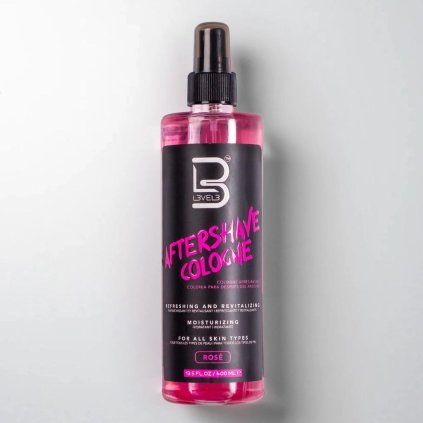 L3VEL3 After Shave Cologne Rose osviežujúca kolínska voda 400 ml