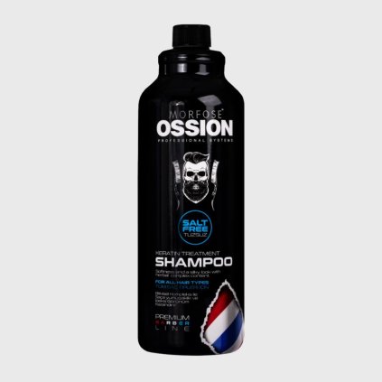 Morfose Ossion Salt Free Keratín Treatment Shampoo keratínový šampón pre mužov 1000ml