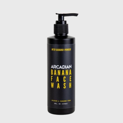 Produkt Arcadian Banana Face Wash jemný hydratačný čistiaci krém na tvár 236 ml
