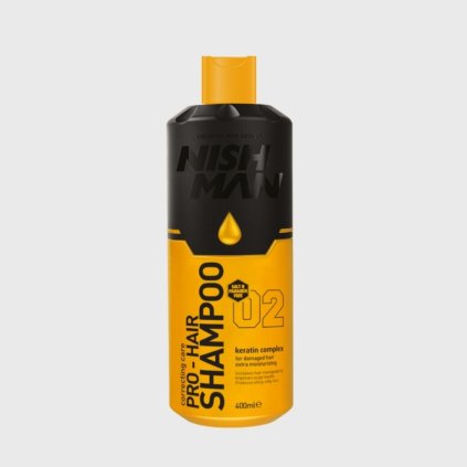 nishman pro šampón na vlasy keratín 400ml