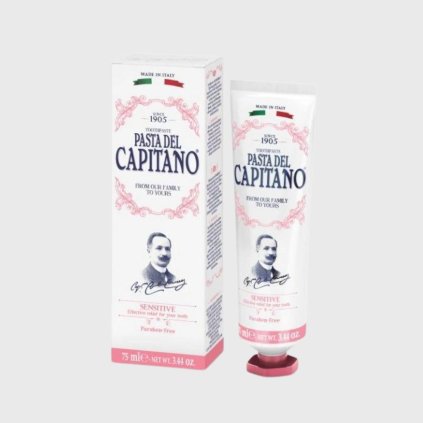Pasta del Capitano 1905 Sensitive zubná pasta pre citlivé ďasná 75 ml