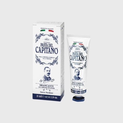 Pasta del Capitano Whitening bieliaca zubná pasta 25 ml