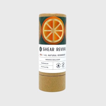 Prírodný dezodorant Shear Revival Ora All Natural Dezodorant Mandarin & Vanilla