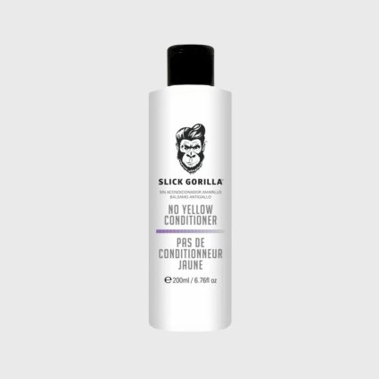 Neutralizačný šampón pre blond, melírované a šedivé vlasy Slick Gorilla No Yellow Conditioner 200 ml