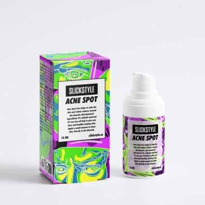 Slickstyle Acne Spot Care sérum pre lokálnu starostlivosť proti akné 15 ml