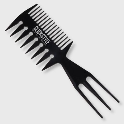 slickstyle tri comb profi holičský hrebeň na vlasy trojuholníkový