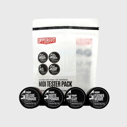 Uppercut Midi Tester Pack set vlasových stylingov 4x30g