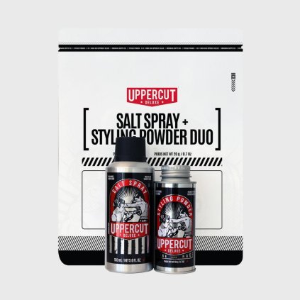 Uppercut Salt Spray & Styling Powder Duo Kit darčeková sada pre styling vlasov