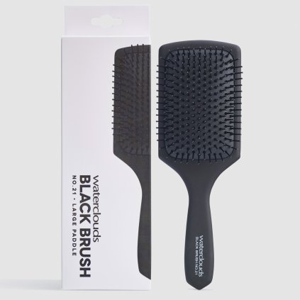 Waterclouds Black Brush No.21 kefa na vlasy veľká