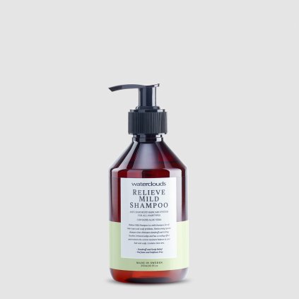 Waterclouds RELIEVE Mild Shampoo jemný šampón proti lupinám a na upokojenie pokožky 250 ml