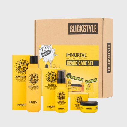 Slickstyle x Immortal darčeková sada na fúzy