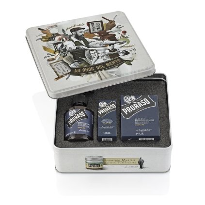 proraso azure lime beard kit min