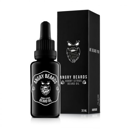 angry beards bobby citrusový olej na fúzy min