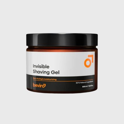 Beviro Transparentný gél na holenie 500ml