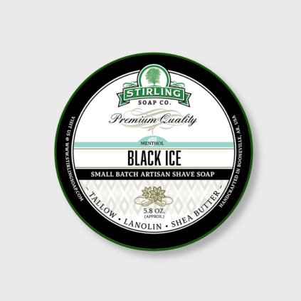 mydlo na holenie stirling soap company black ice