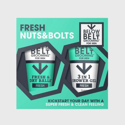 Below The Belt Fresh Nuts & Bolts darčeková sada pre pánske pohodlie