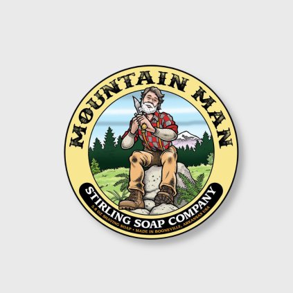 mydlo stirling soap company mountain man shin