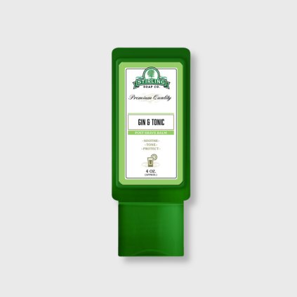 stirling soap company gin tonic balzam po holení