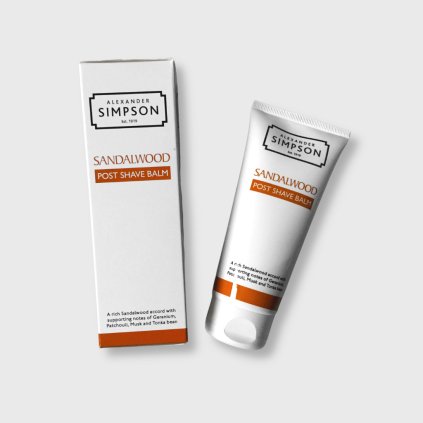 simpsons balzam po holení santalové drevo