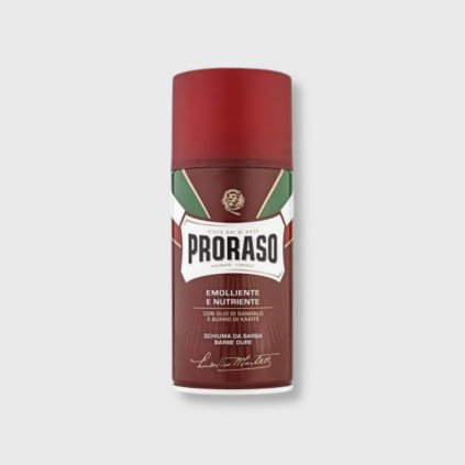 pena na holenie so santalovým drevom proraso