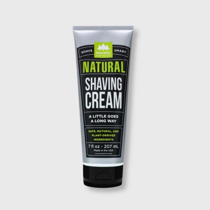 pacific shaving prírodný krém na holenie