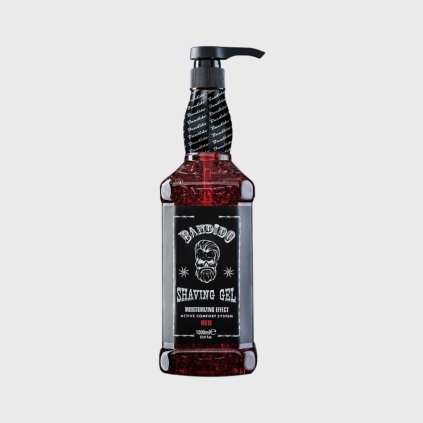bandido shaving gél red