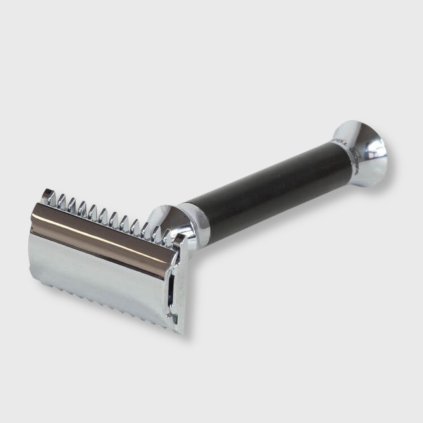 otvorený hrebeň z timorského ebenového dreva