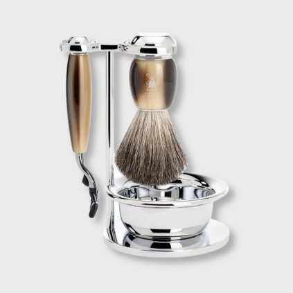 muhle vivo horn brown mach3 4-dielna sada
