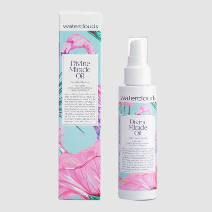 waterclouds božský zázračný olej vyživujúci olej na vlasy