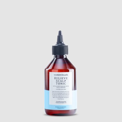 Waterclouds RELIEVE Scalp Tonic vlasové tonikum proti lupinám a na upokojenie pokožky hlavy 250 ml