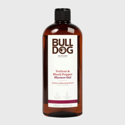 Bulldog Vetiver Black Pepper Shower Gél sprchový gél 500 ml