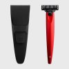 Bolin Webb R1 Volcano Red Razor a Case Gillette Mach 3