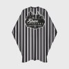 14073 the shave factory premium stripes barber cape holicska plastenka